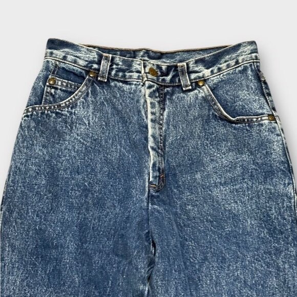 Vintage Levi's 90s Orange Tab 27 Waist Made in USA Blue Acid Wash Denim Retro - Picture 6 of 10